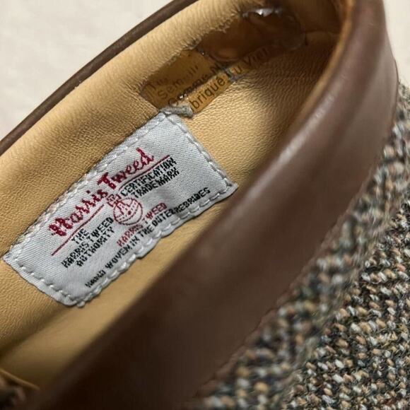 CLARKS ORIGINALS X HARRIS TWEED DESERT BOOTS SIZE 101/2 - Picture 7 of 7